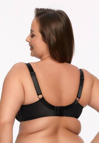 Sutien maxi semi-umflat BSM 1134 Keto Gaia - negru