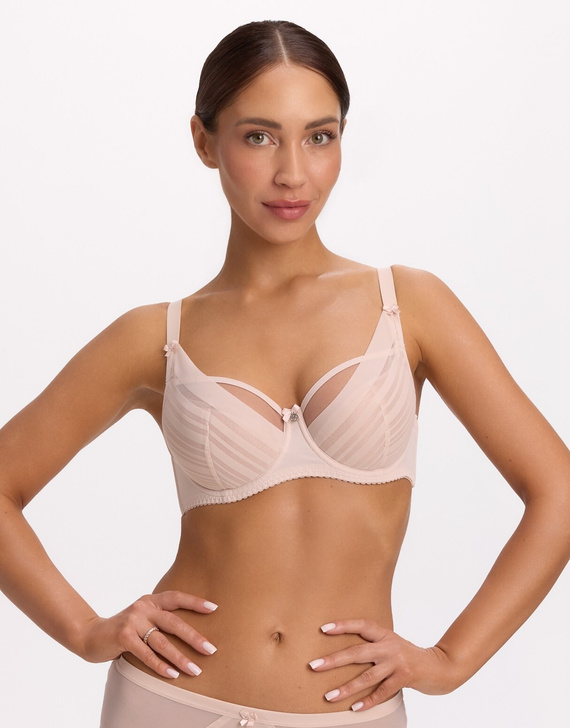 Biustieră Semi Soft Gaia BS 1395 Alicia perlă SS10 cu armătură