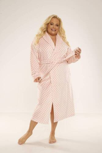 548 Melanie Halat de baie lung Forex pentru femei - somon