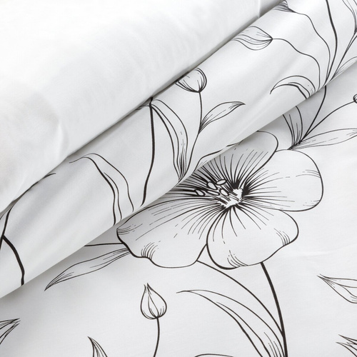 Eurofirany SPRING 64 lenjerie pat 100% bumbac satinat Oeko-Tex