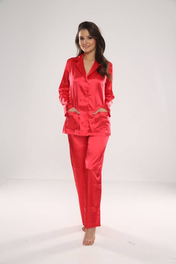 934 Classic Forex pijama pentru femei - roșu