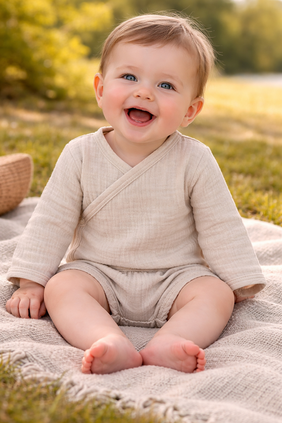 Sutien din dantelă Soft Lace Lunéa beige– fără balene, confort natural zilnic