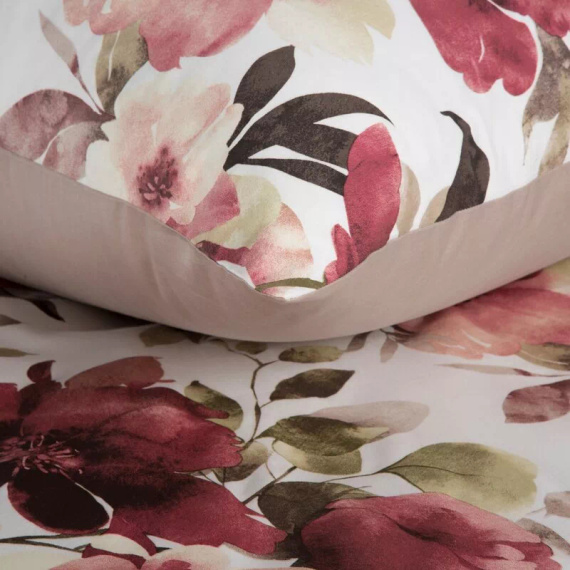 Eurofirany SPRING 74 lenjerie pat 100% bumbac satinat Oeko-Tex