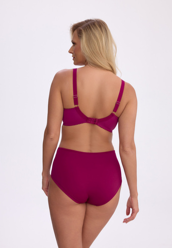Sutien Semi-Soft Mariana BS0 1384 Gaia Chianti brodat cu armătură