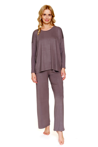 7305 Pijamale de dama Doctor Nap - vascoza confortabila si stil oversize - aspen