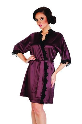 929 Kleoree Halat de baie pentru femei De Lafense - prună