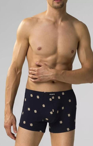 2MHH-001 Boxer bărbați Atlantic - bleumarin și smarald