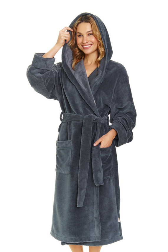 7135 Halat de baie unisex din bambus Doctor Nap - gri