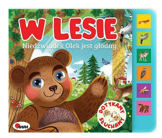 MO213-9 Cartea senzorială atingăm și ascultăm în pădure – AWM | Învățarea prin joc