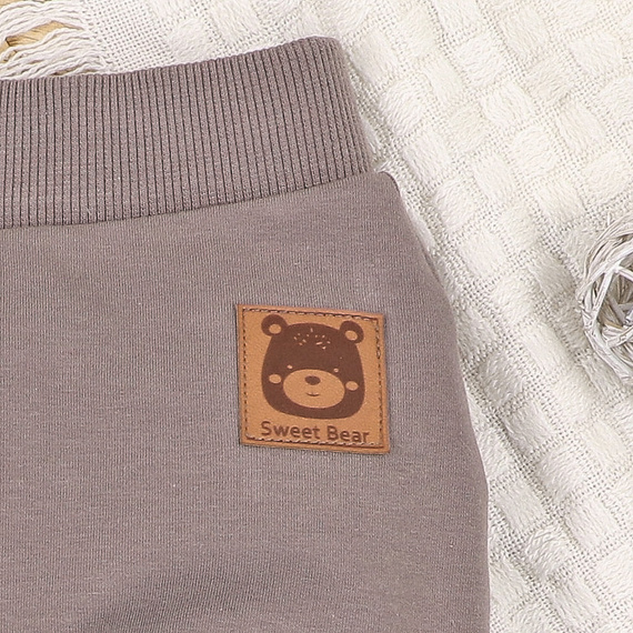 ABN-5361/CZE Pantaloni de trening din bumbac organic Sweet Bear Nini