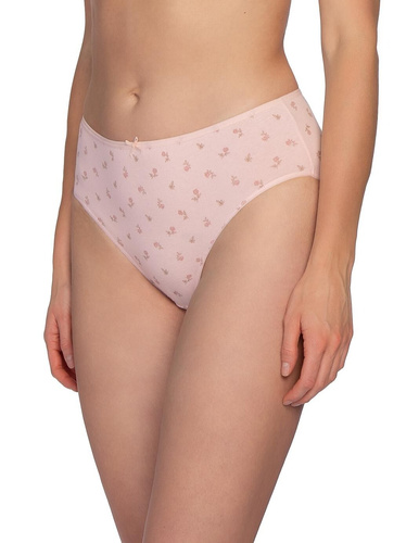 Chiloți bikini Lama L-122 BI-71 din bumbac, set 3 bucăți, confort floral
