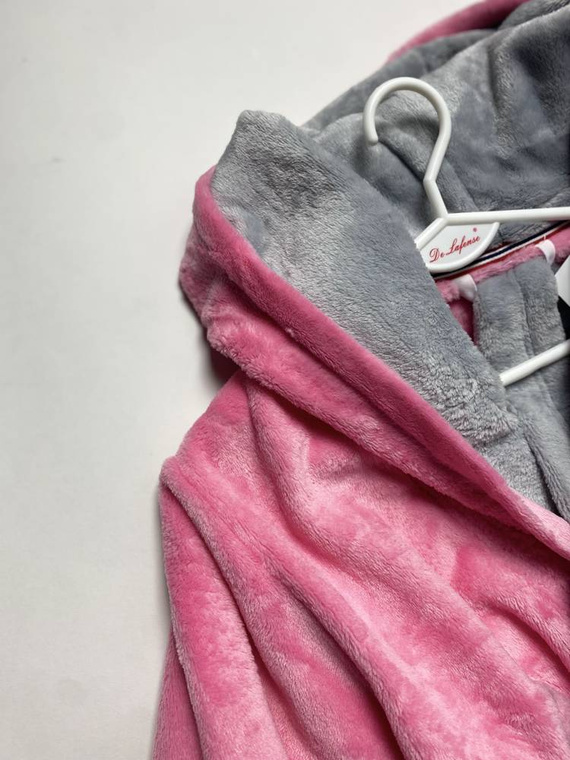 627 Soraya Halat scurt pentru femei Forex - roz / gri deschis