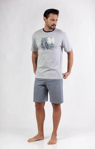 474 Pijama bărbătească Regina - gri