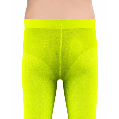 Colanti opaci pentru fete Claudia 40 den Sesto Senso - galben neon