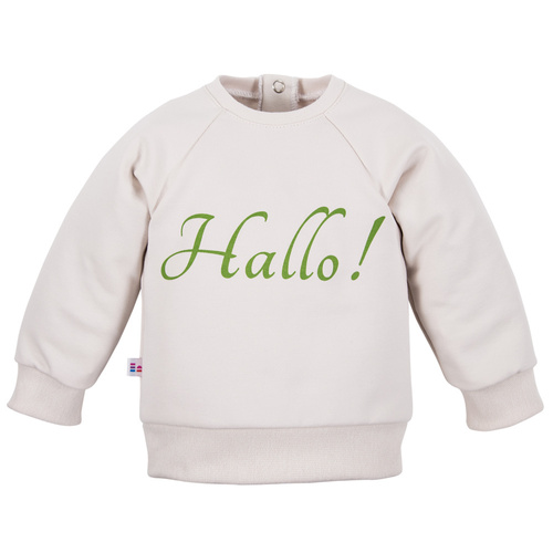 Hanorac Hello World Eevi - ecru
