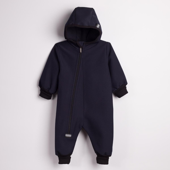 Combinezon pentru copii Nicol 229084 Softshell polar bleumarin