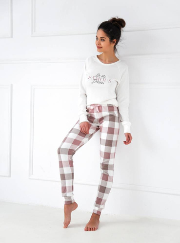 Joselyn Pijama pentru femei Sensis Interlock - crem