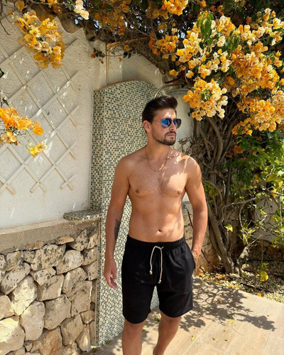 Pantaloni scurți pentru bărbați Leader Italian Fashion-negru 