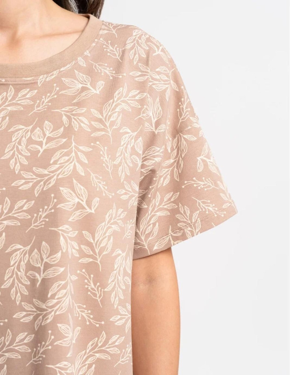 Cămașă de noapte damă Moraj PDK2800-006 bej – bumbac oversize