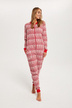 kombinezon damski czerwony
