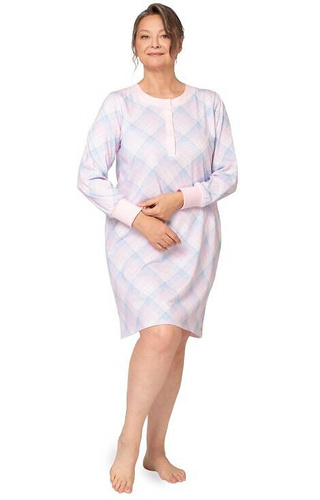 257 Cămașă de noapte Agata III Interlock Martel - roz