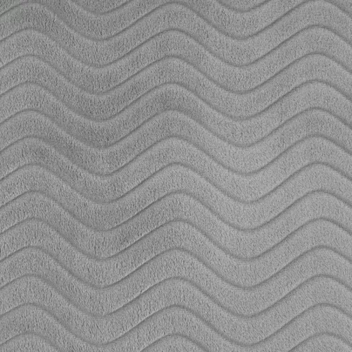 Cuvertura de pat Emma Patura cu franjuri, Eurodraperii, argintie