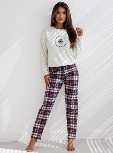 Better Pijama pentru femei Sensis - crem
