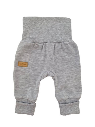 Pantaloni scurți din bumbac "Lines" Terjan - gri