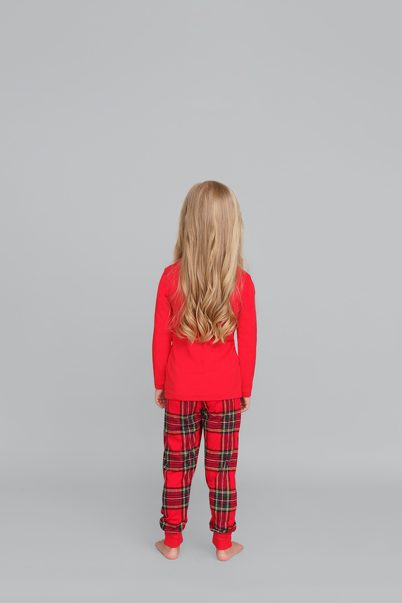 Moș Crăciun Pijama fete Italian Fashion- verde