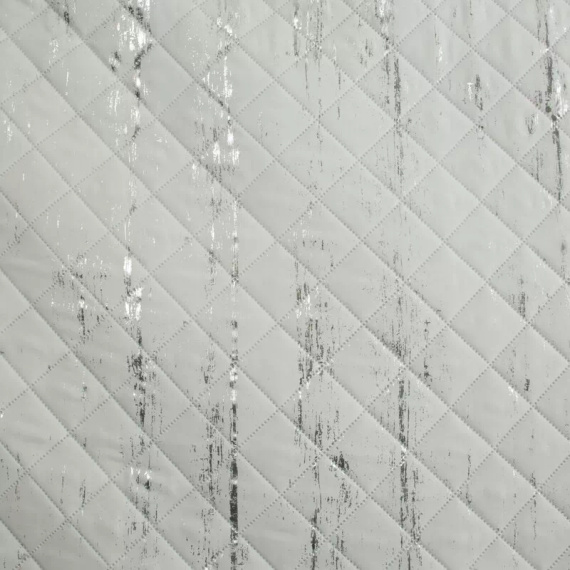 Blink 1 cuvertură de pat decorativă Design91 alb/argintiu