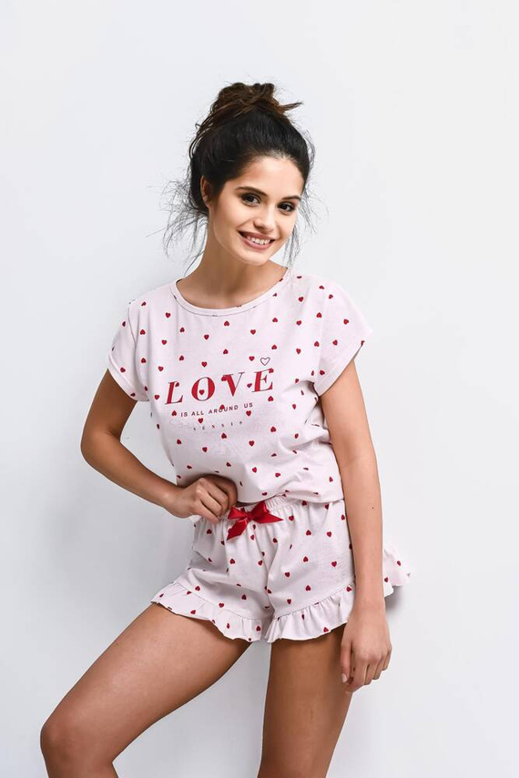 Sensis Love Is All Pijama pentru femei roz deschis