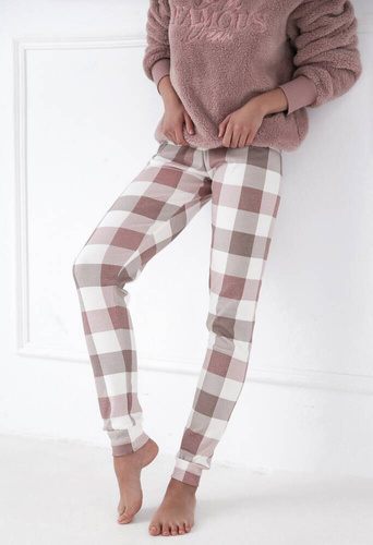 Kaycee Pijama pentru femei Sensis Interlock - roz pudră