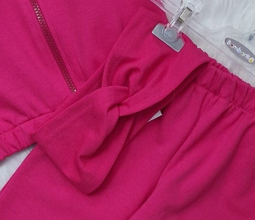 Bentita pentru copii Gracja Bambarillo amaranth - elegantă și confortabilă pentru o fată