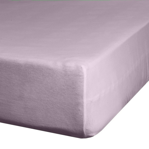 Prześcieradło Jersey 4 Eurofirany cu elastic bumbac elastan 190 g/m² roz pudrat