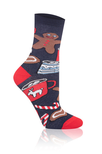 S162D Cookies Șosete lungi Italian Fashion 