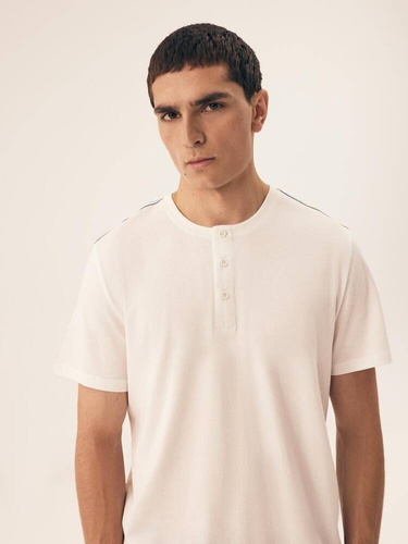 42790 Pijamale pentru bărbați Optima Henderson - crem