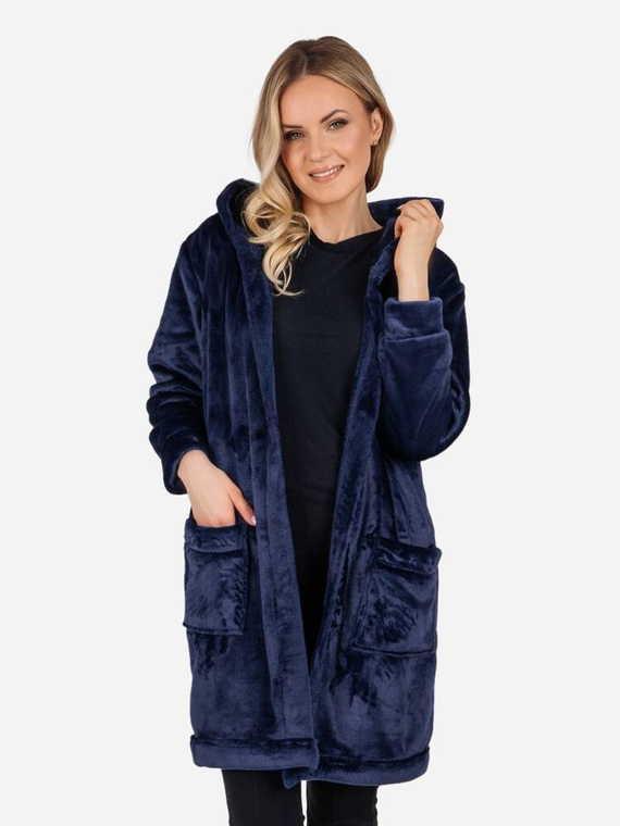 Greta Blazer damă polar ByShelly - bleumarin
