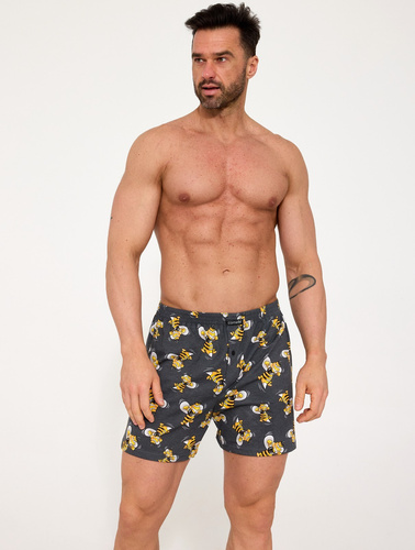 Boxeri bărbați Cornette Classic 001/187 011/187  Hornet – 100% bumbac, croială lejeră, șliț cu nasture, confort zilnic