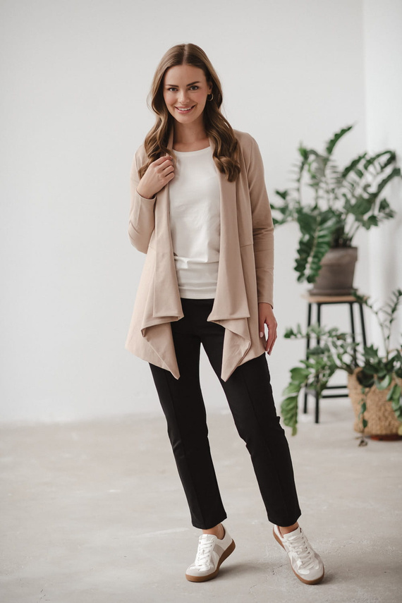 Cardigan de maternitate Mama Wrap Milk&Love bej