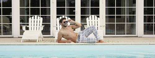 Gilbert Pantaloni pijama Italian Fashion - print