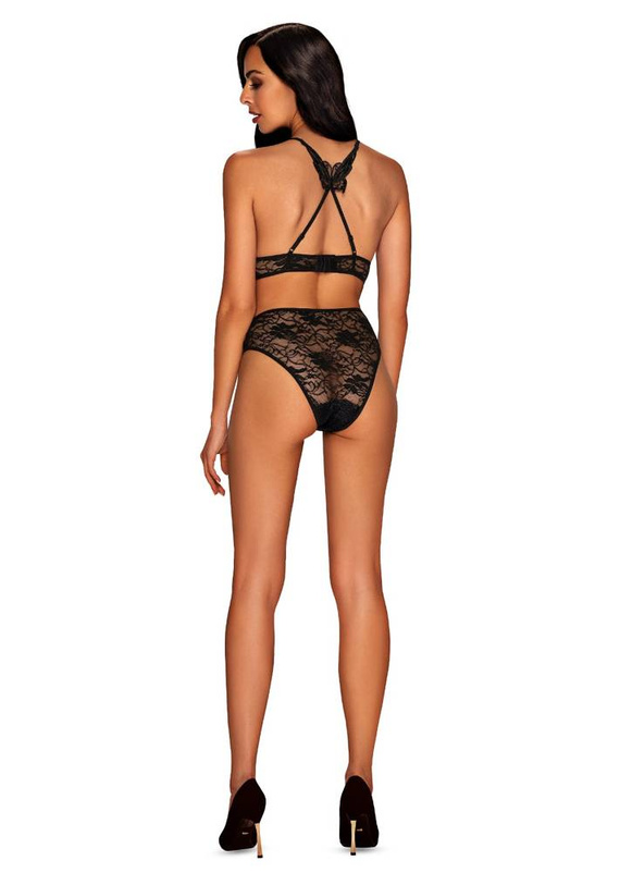 Kokietta Set Komplet Obsessive czarny +