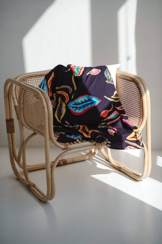 Înfășare din bambus Milk&Love Tropical Navy