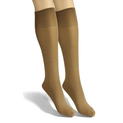 Sprint Șosete până la genunchi 40 den Sesto Senso bej