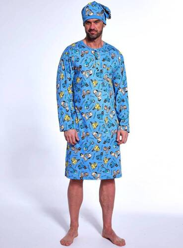 110/32 Cămașă bărbați Cornette, bleumarin