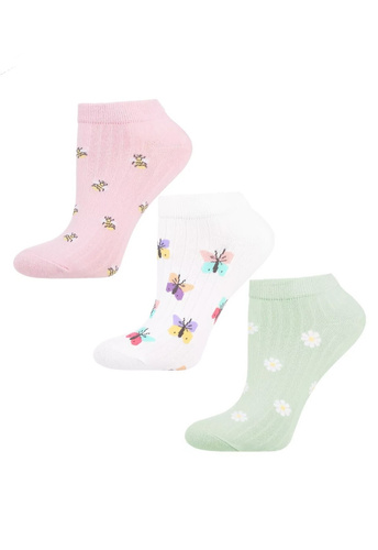 Șosete tip stop Moraj CSD240-145 pentru femei, bumbac, confort zilnic, model aleator