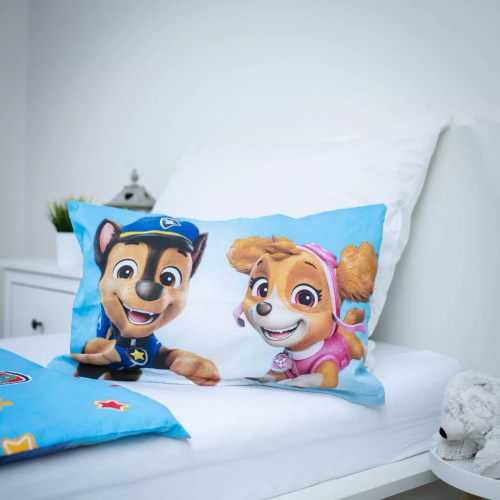 Jerry Fabrics Lenjerie de pat din bumbac Paw Patrol PP650 100x135 40x60 Bumbac