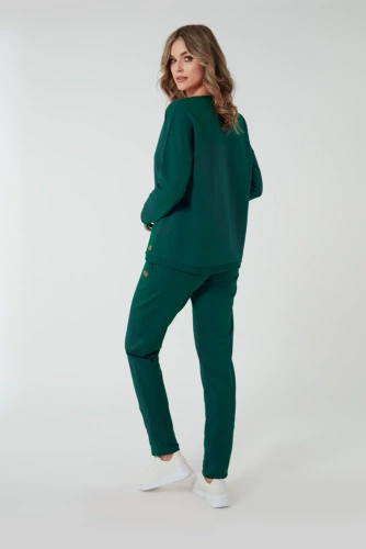 Stella Pantaloni pentru femei Italian Fashion - verde