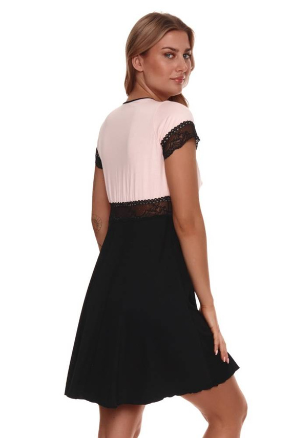 342 Cămașă de noapte Lupoline - negru