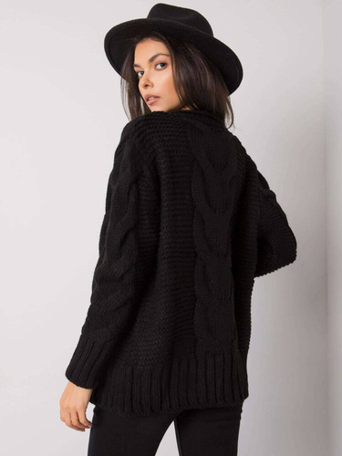 LC-SW-A1.28X Paris cardigan - negru