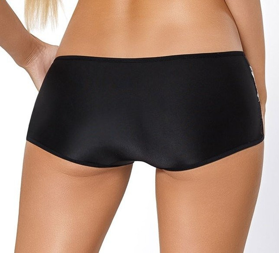 Miriam Panty Boxers pantaloni scurți pentru femei PariPari - negru/alb